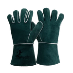 Welding Lightning Reversible Mig Gauntlet -Green 10 pairs