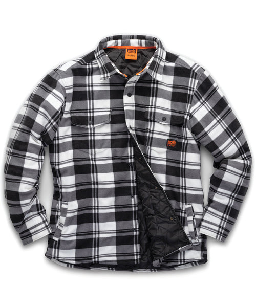 Scruffs Worker padded checked shirt