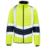 Supertouch Hi Vis 2 Tone Puffer Jacket - thumbnail 1