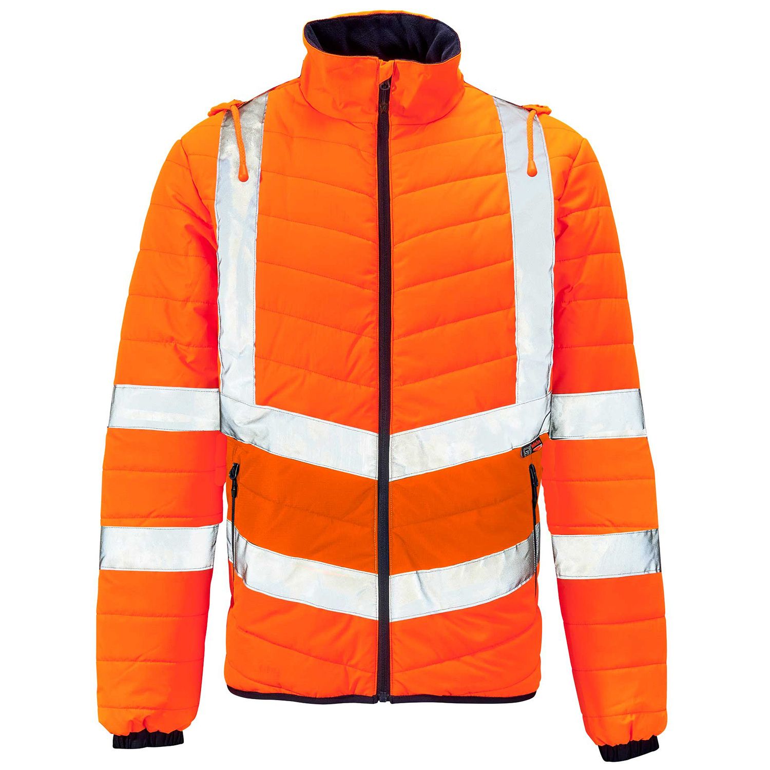 Supertouch Hi Vis Puffer Jacket