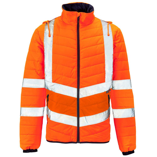 Supertouch Hi Vis Puffer Jacket