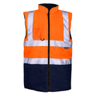 Supertouch Orange/Navy 2 Tone Bodywarmer