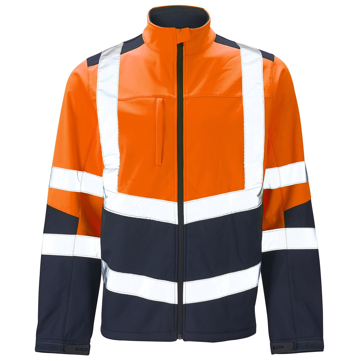 Supertouch Hi Vis 2 Tone Orange Softshell Jacket