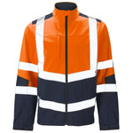Supertouch Hi Vis 2 Tone Softshell Jacket - thumbnail 1