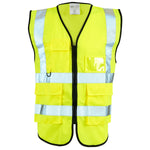 Supertouch Hi Vis Yellow Executive Vest - thumbnail 1