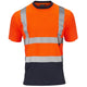 Supertouch Hi Viz Two Tone Short Sleeve Bird Eye Tee Shirt