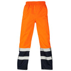 Supertouch Hi Vis Orange 2 Tone Waterproof Overtrousers