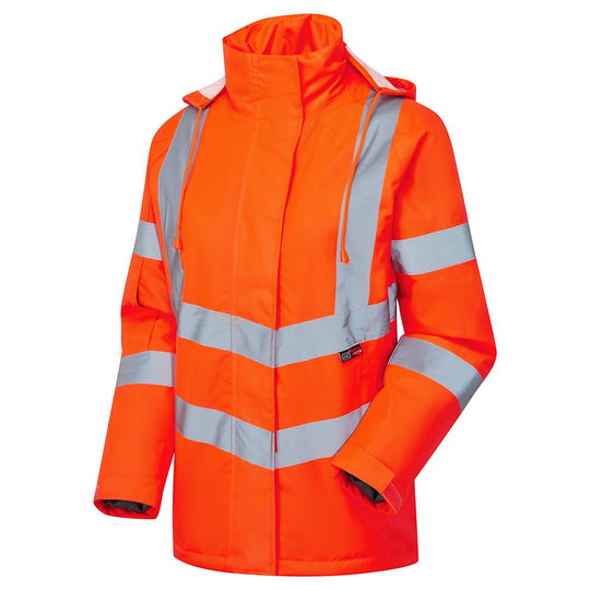 Supertouch Ladies Hi Vis Kamela Padded Jacket