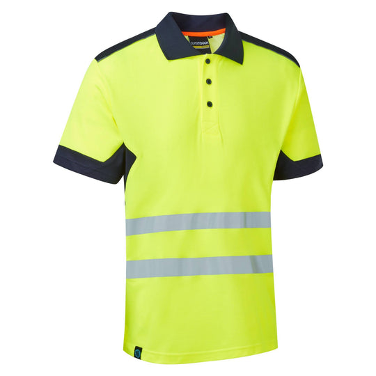 Supertouch System Hi-Vis Eco CottonCool Short Sleeve Polo