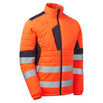 Supertouch System High Vis Eco Two Tone Thermal Baffle Jacket - thumbnail 1
