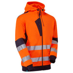 Supertouch System Hi-Vis Eco Zip Thru Hoodie - thumbnail 3