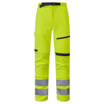 Supertouch System Hi-Vis Eco Stretch Softshell Trouser - thumbnail 2