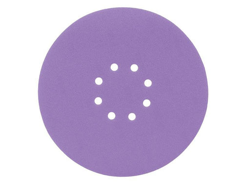 Trend Aluminium Oxide Orbital Sanding Disc 225mm x 240G (Pack 10)