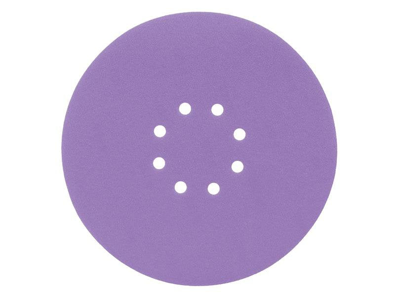 Trend Aluminium Oxide Orbital Sanding Disc 225mm x 240G (Pack 10)