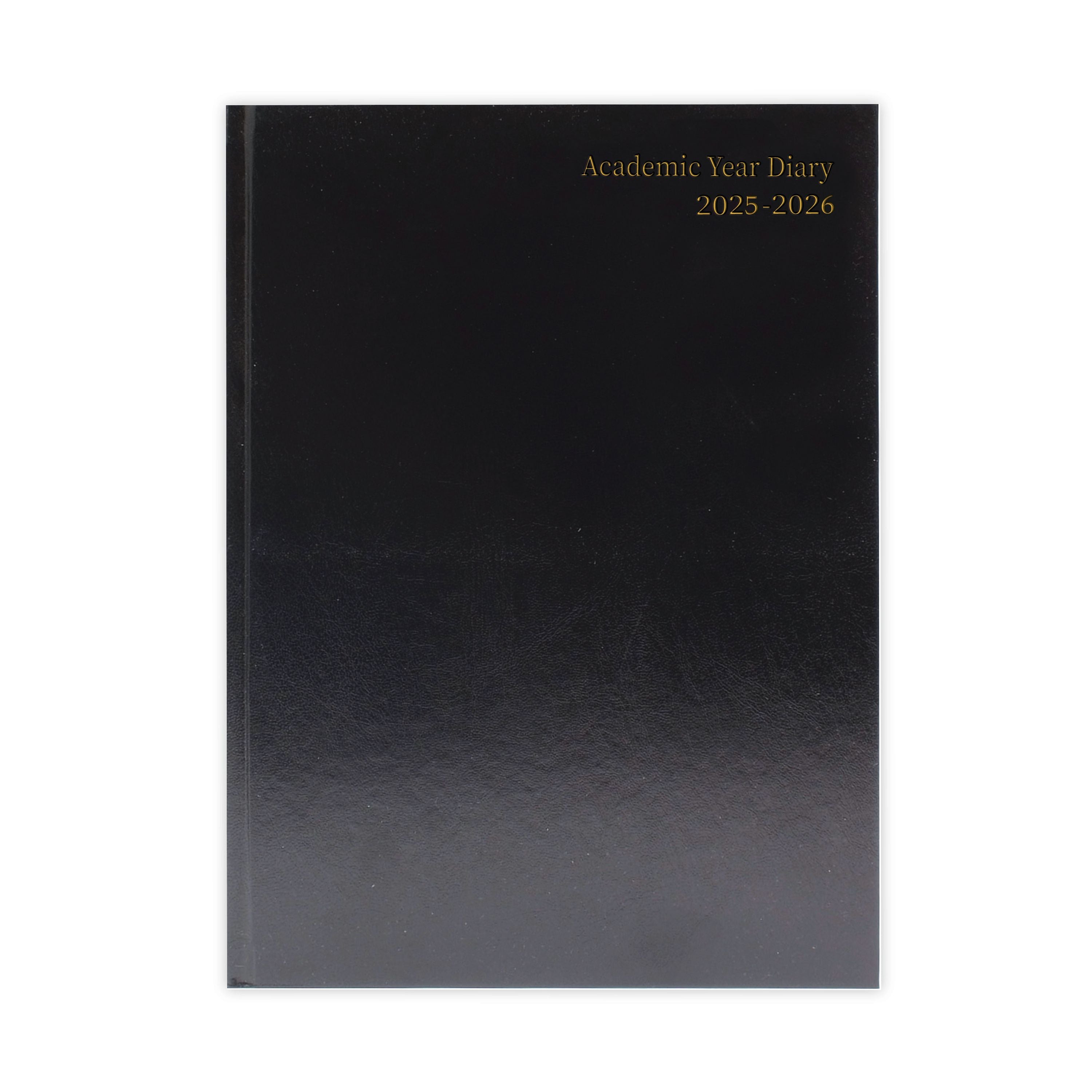 5 Star Academic Diary Week To View A4 Black 2025-2026 Kf3a4abk25