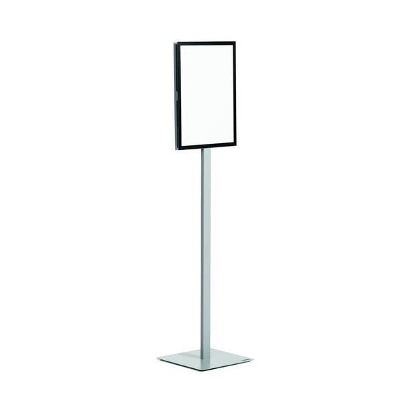 Durable Floorstand Info Stand Basic A3 Anthracite Grey 501357