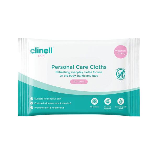 Clinell Carell Personal Care Wipes X24 Wipes (pack Of 24) Chf24