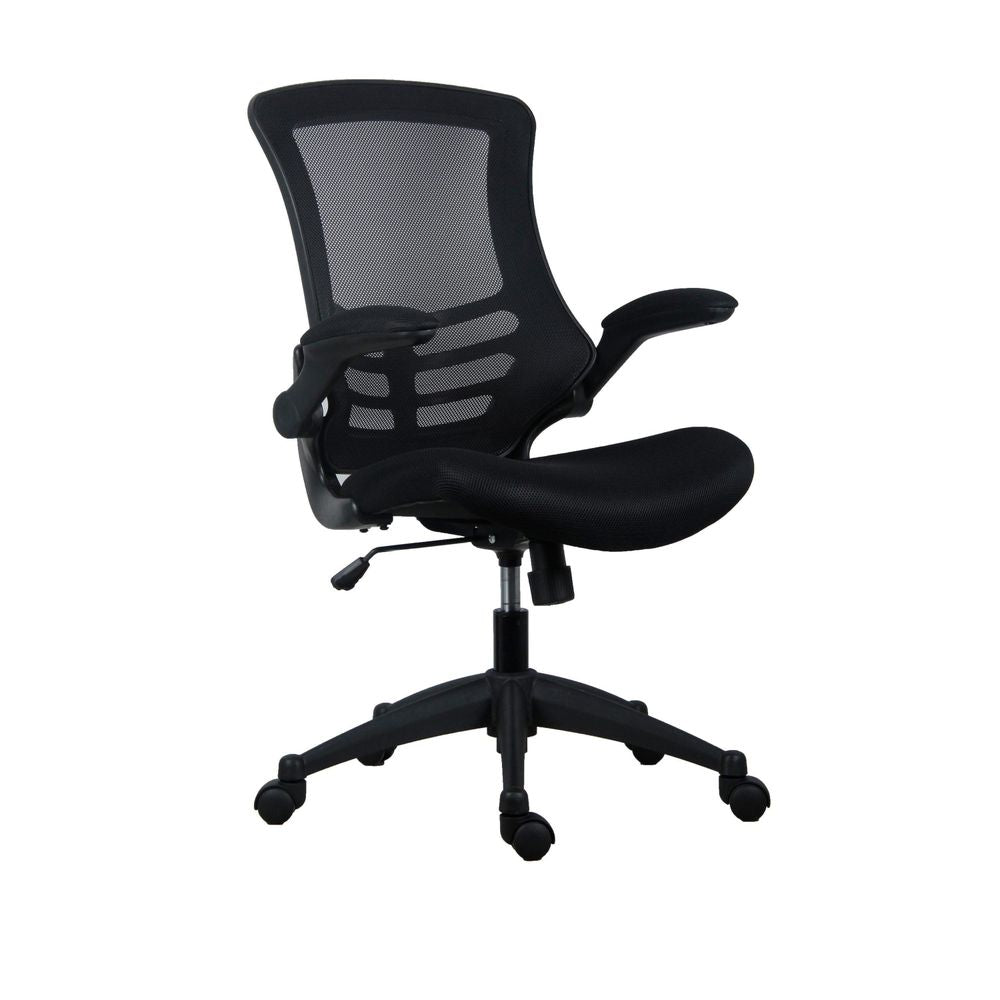 First Jemini Jaya Operator Chair 680x670x970-1070mm Black Kf70066