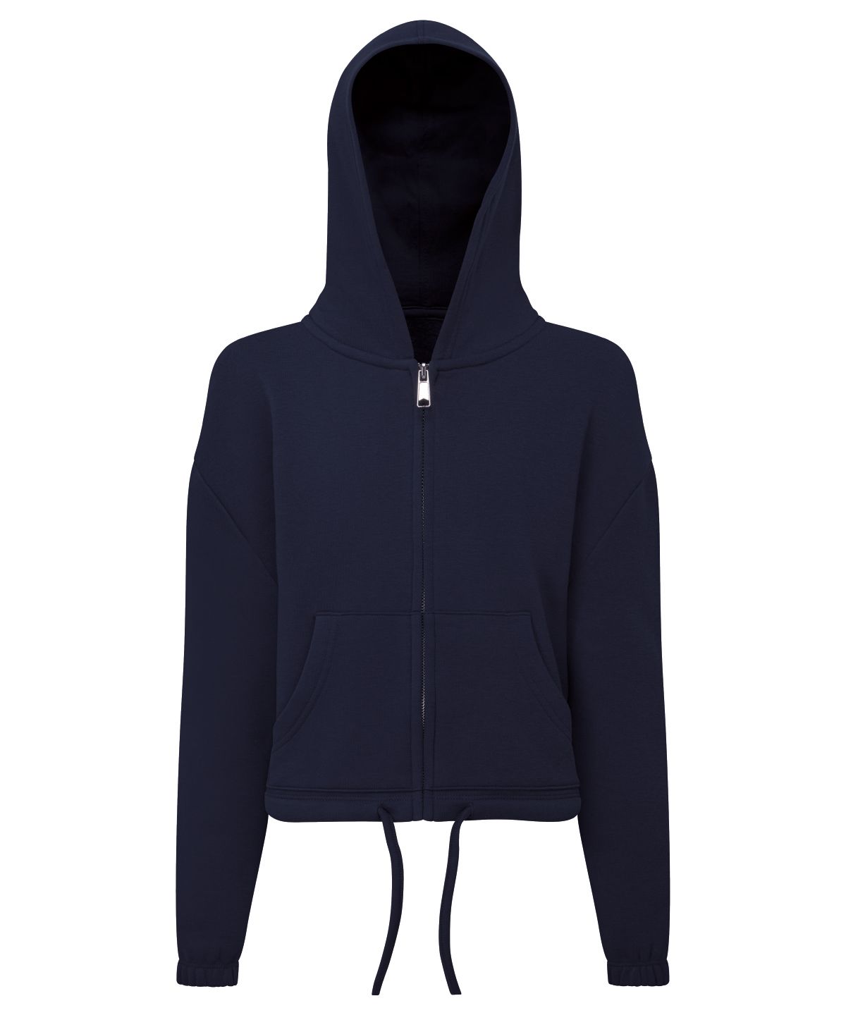 Tri Dri Kids  Recycled Cropped Oversize Full-Zip Hoodie - TR61B