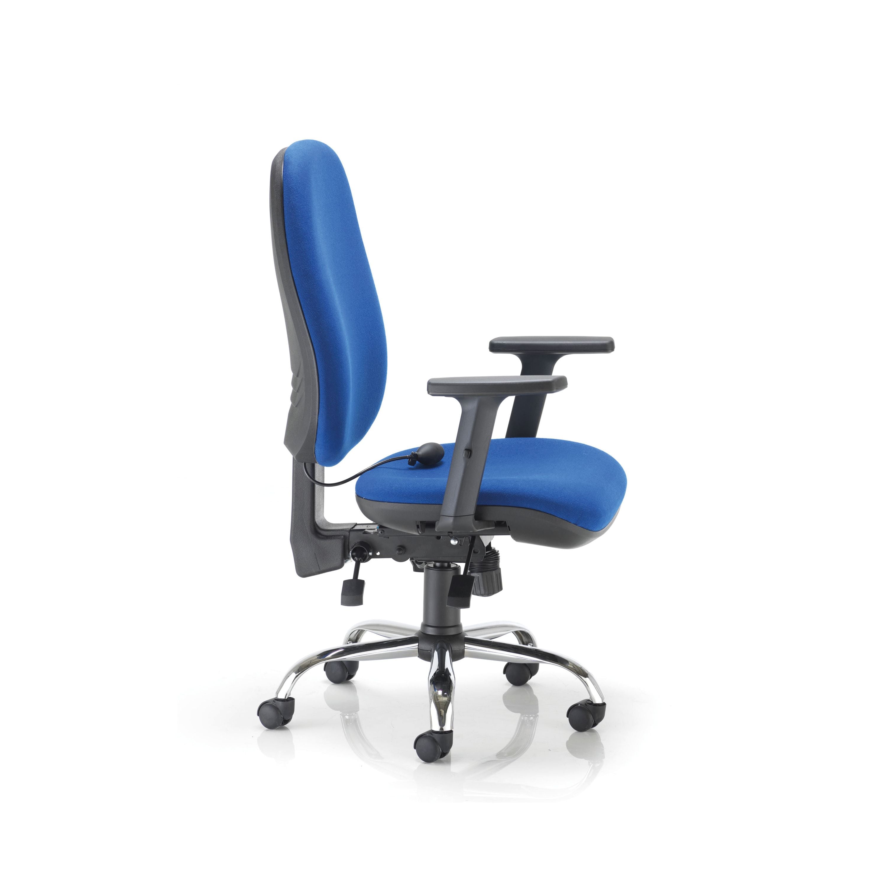 Arista Aire High Back Ergonomic Chair 675x580x1035-1230mm Blue Kf90571