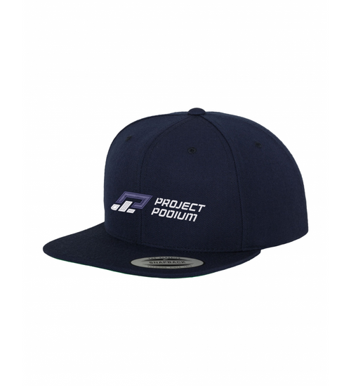 Fergus Barlow Snapback Cap Navy