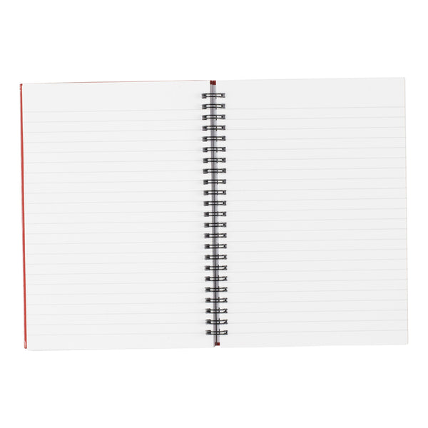 5 Star Office Twinbound Hardback A5 140pg Berry  (Pack of 5)