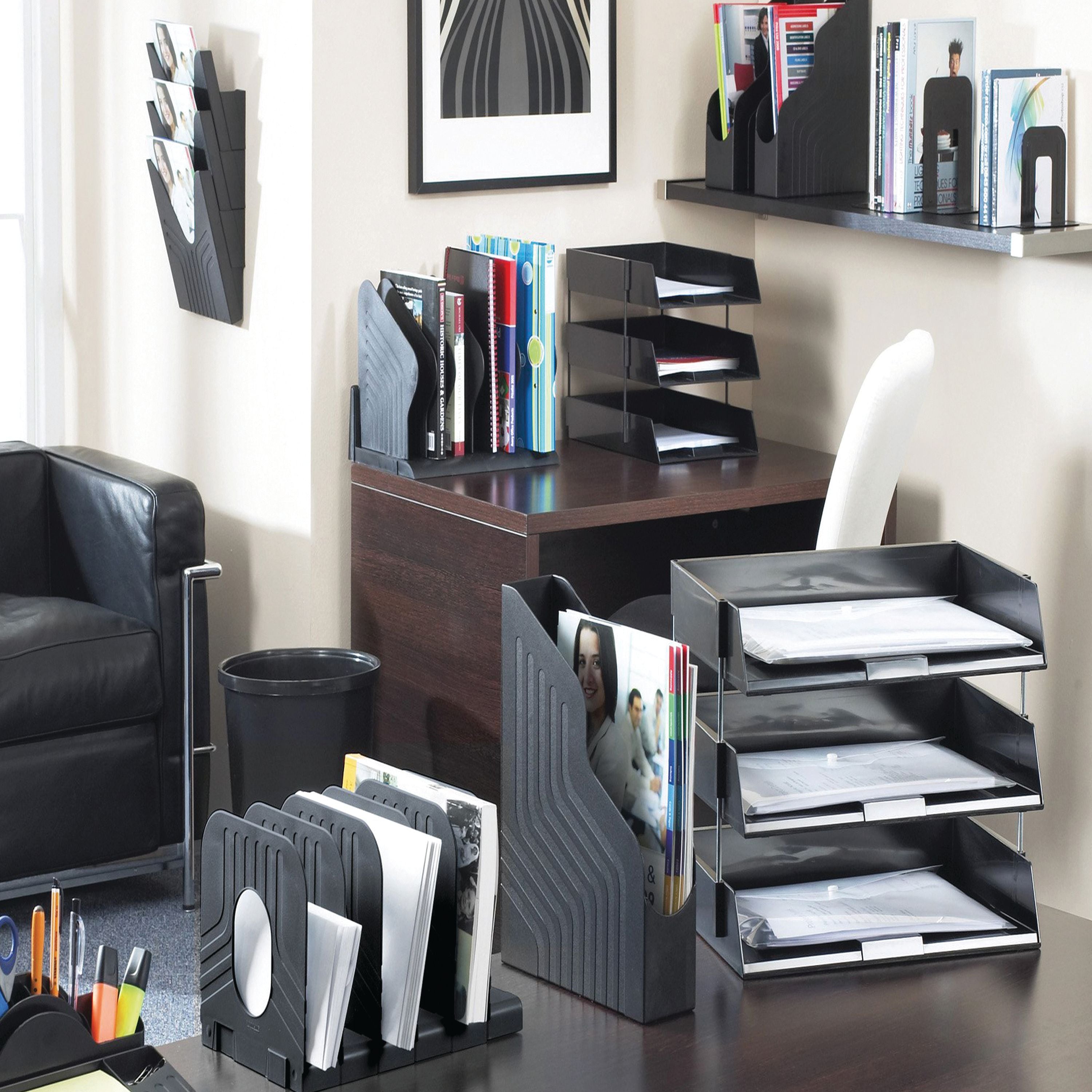 Avery Original Desk Tidy Black 88mlblk