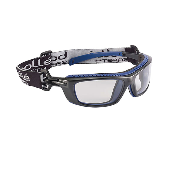 Bolle Baxter Safety Glasses Platinum Clear Lens Bobaxpsi