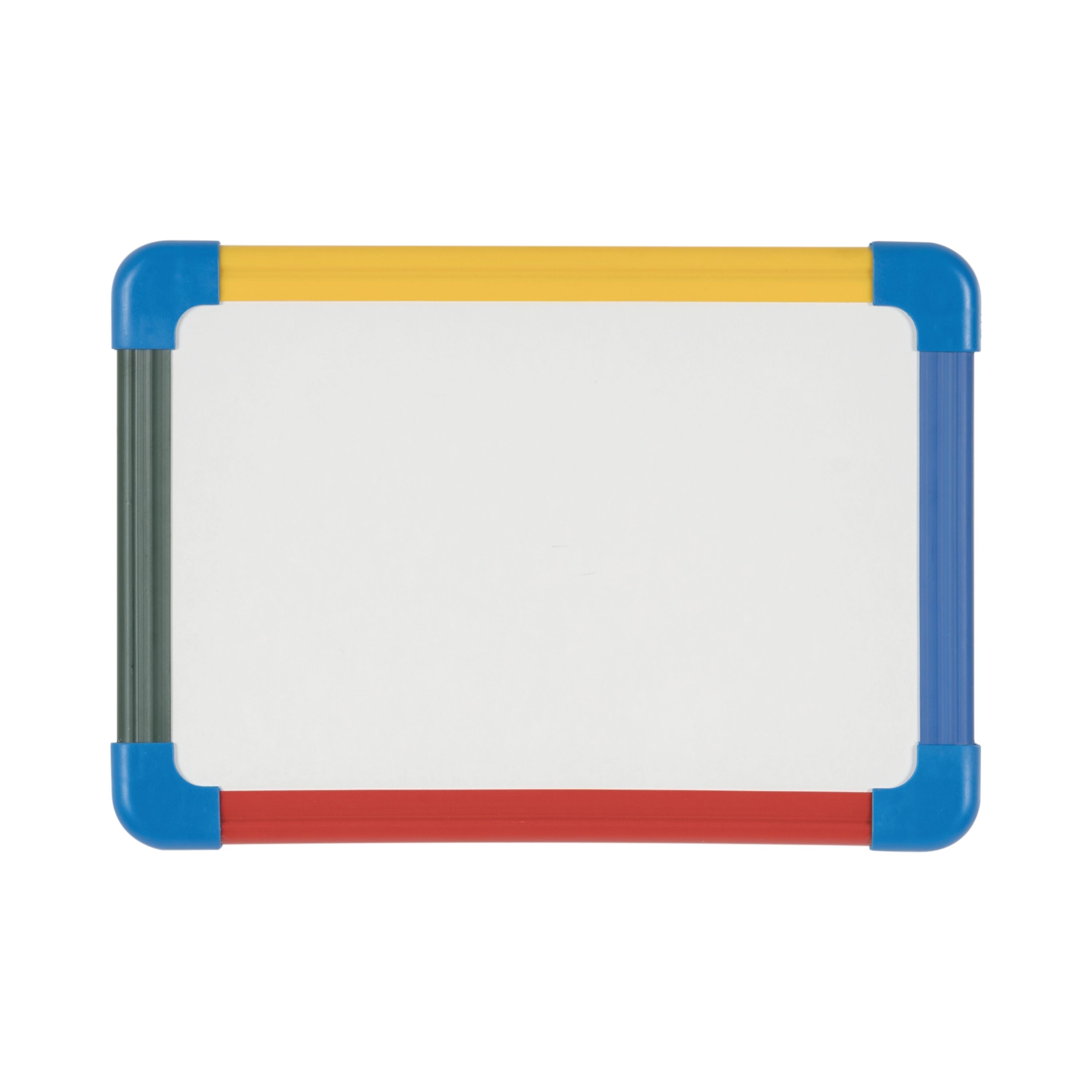 Bi-office Schoolmate Laptop Non-magnetic Double Plain/grid Plastic Trim A4 – (Pack of 10)
