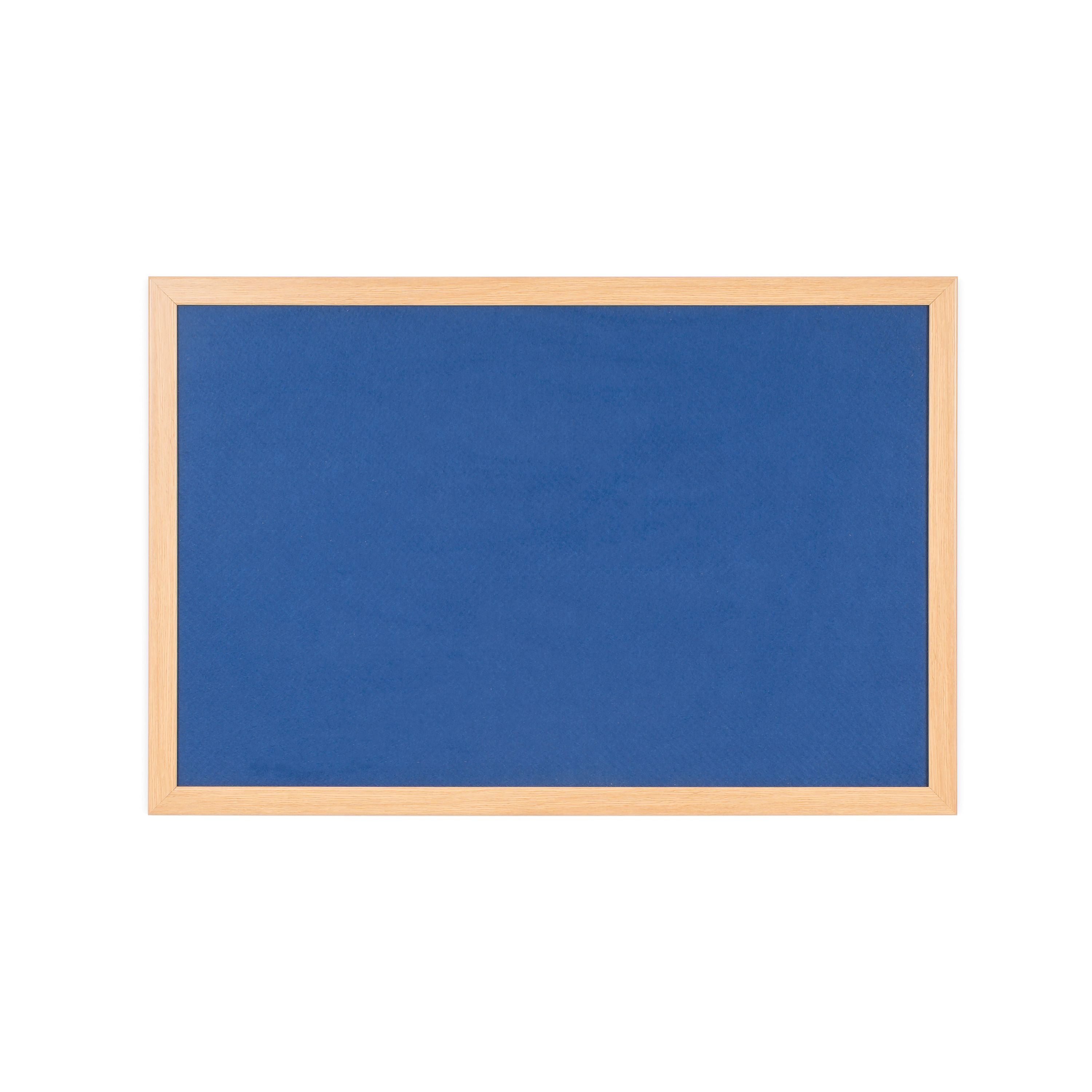 Bi-office Earth Felt Notice Board 900x600mm Blue Rfb0743233