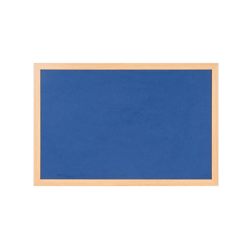 Bi-office Earth Felt Notice Board 900x600mm Blue Rfb0743233
