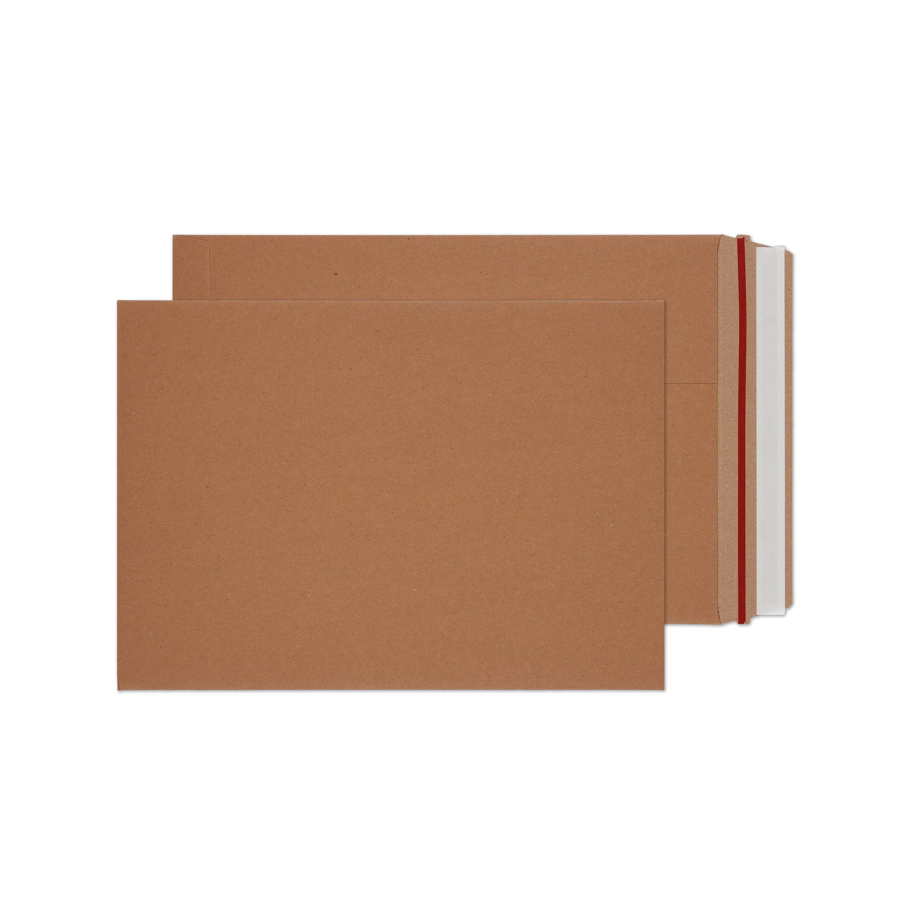 Blake All Board Pocket Envelope Rip Strip 350gsm 352x250mm Kraft – (Pack of 100)