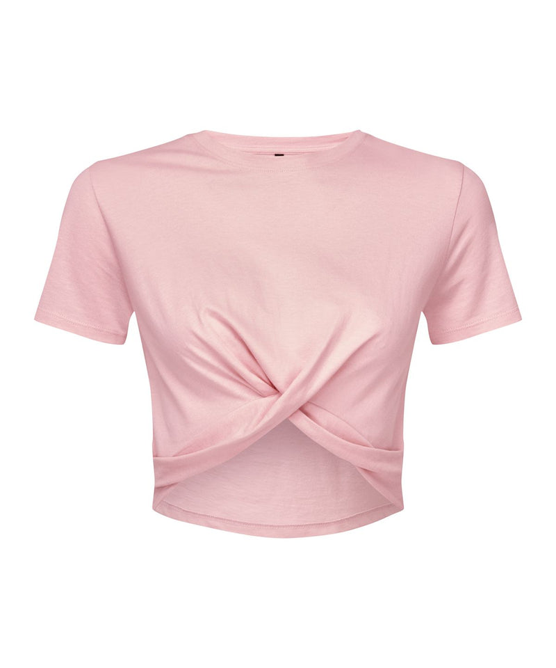 Tri Dri Womens Twist Crop Top - TR068