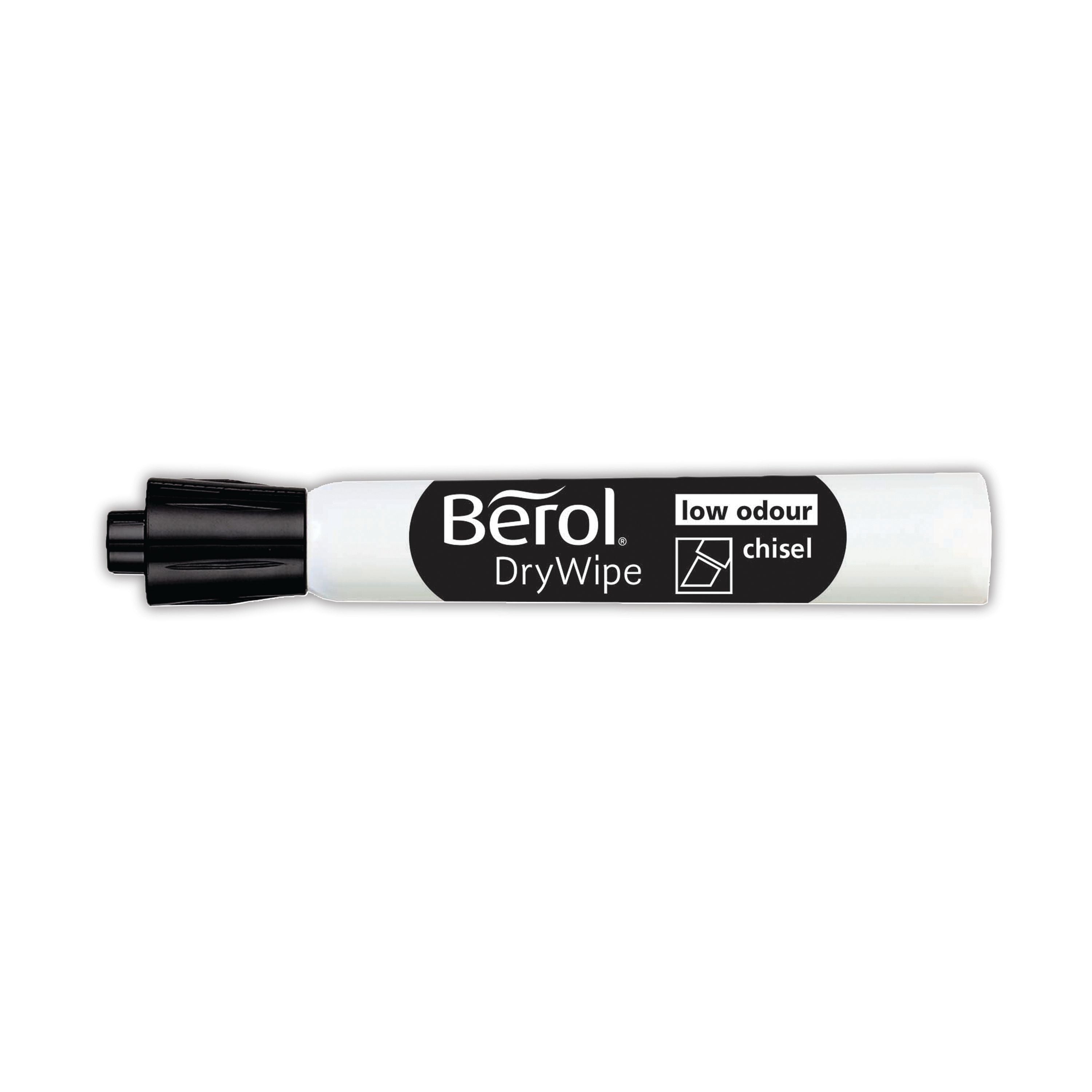 Berol Drywipe Marker Chisel Tip Assorted – (Pack of 8)