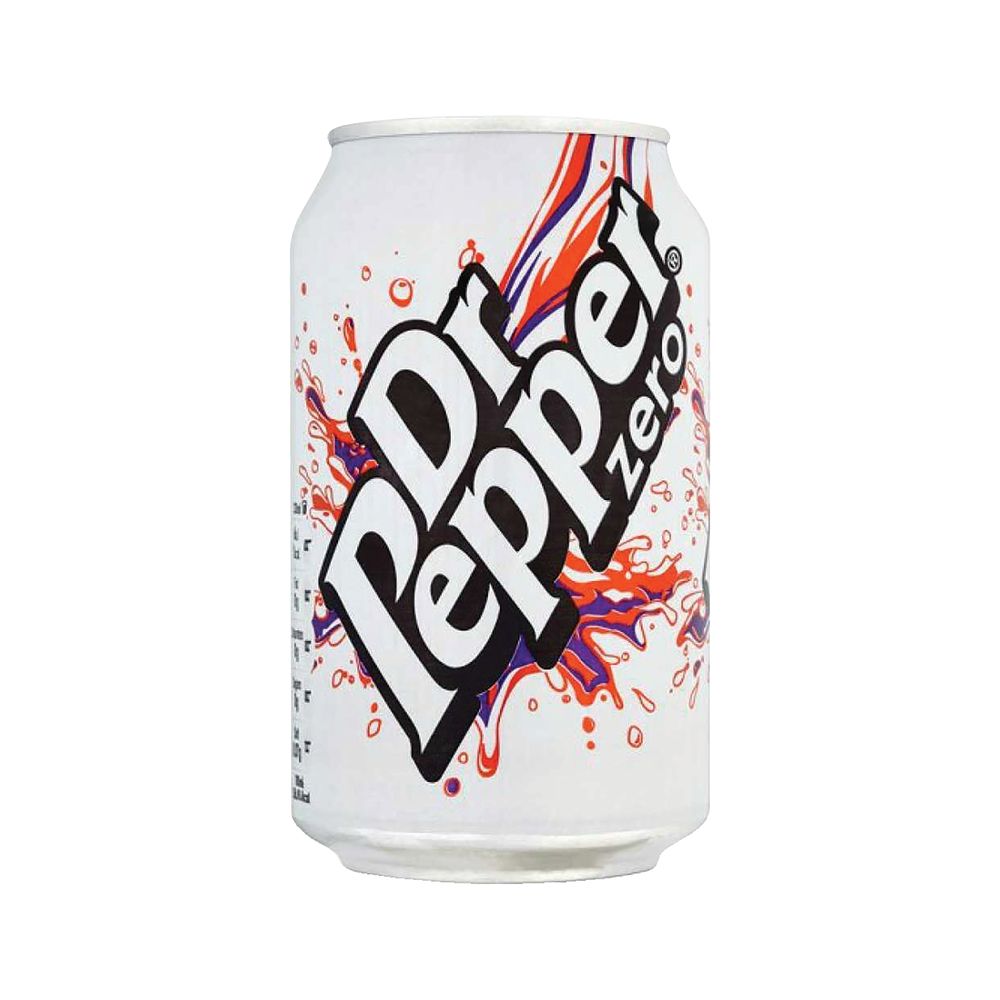 Dr Pepper Zero 330ml Cans (pack Of 24) 0402053