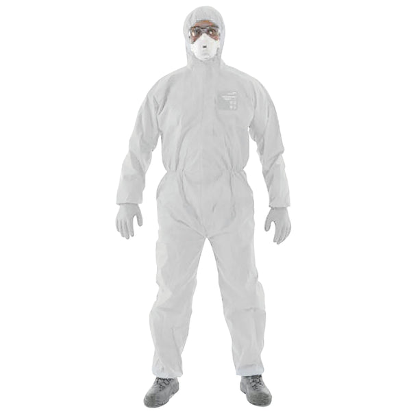 Ansell Microgard 1500 Plus Coverall White 2xl Anwh151112xl