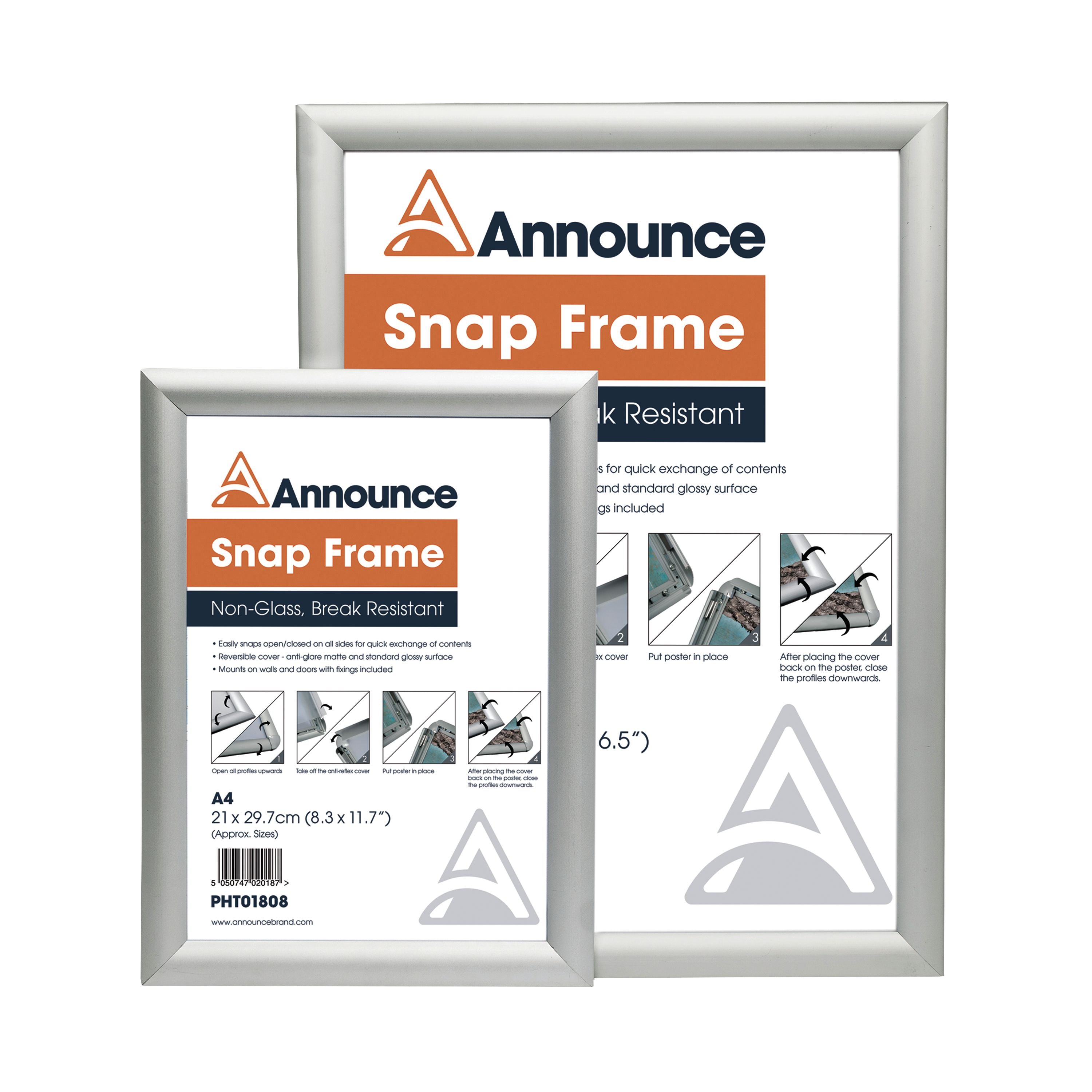 Announce Aluminium Snap Frame A3 Pht01809