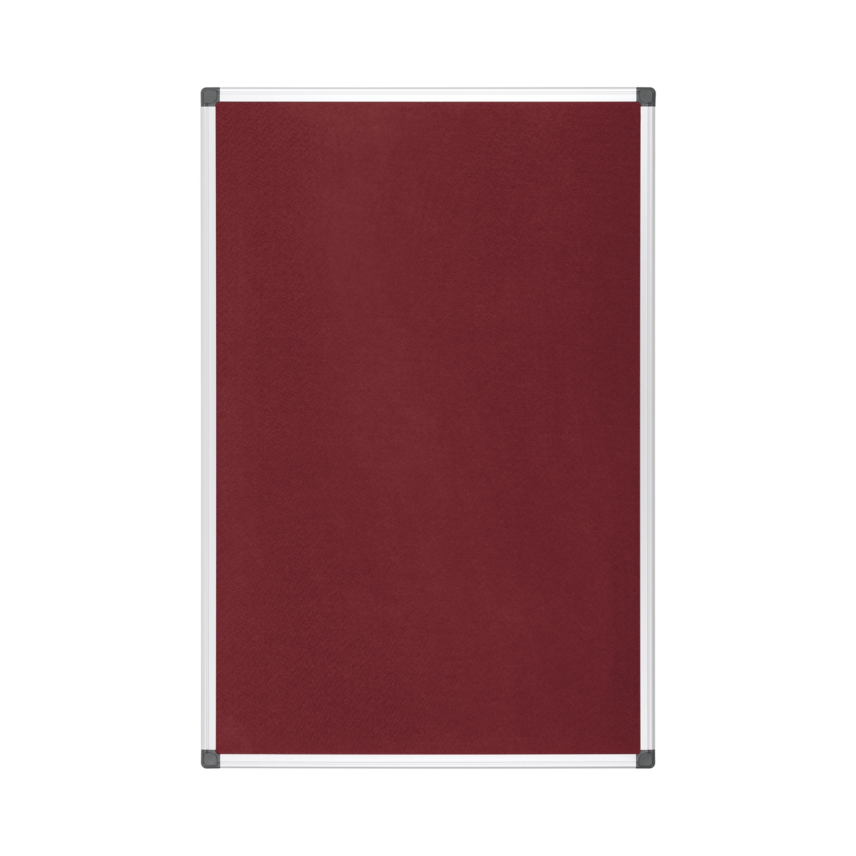Bi-office New Generation A9 Felt Noticeboard 180x120cm Burgundy Fa2733170