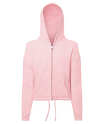 Tri Dri Kids Recycled Cropped Oversize Full-Zip Hoodie - TR61B - thumbnail 3