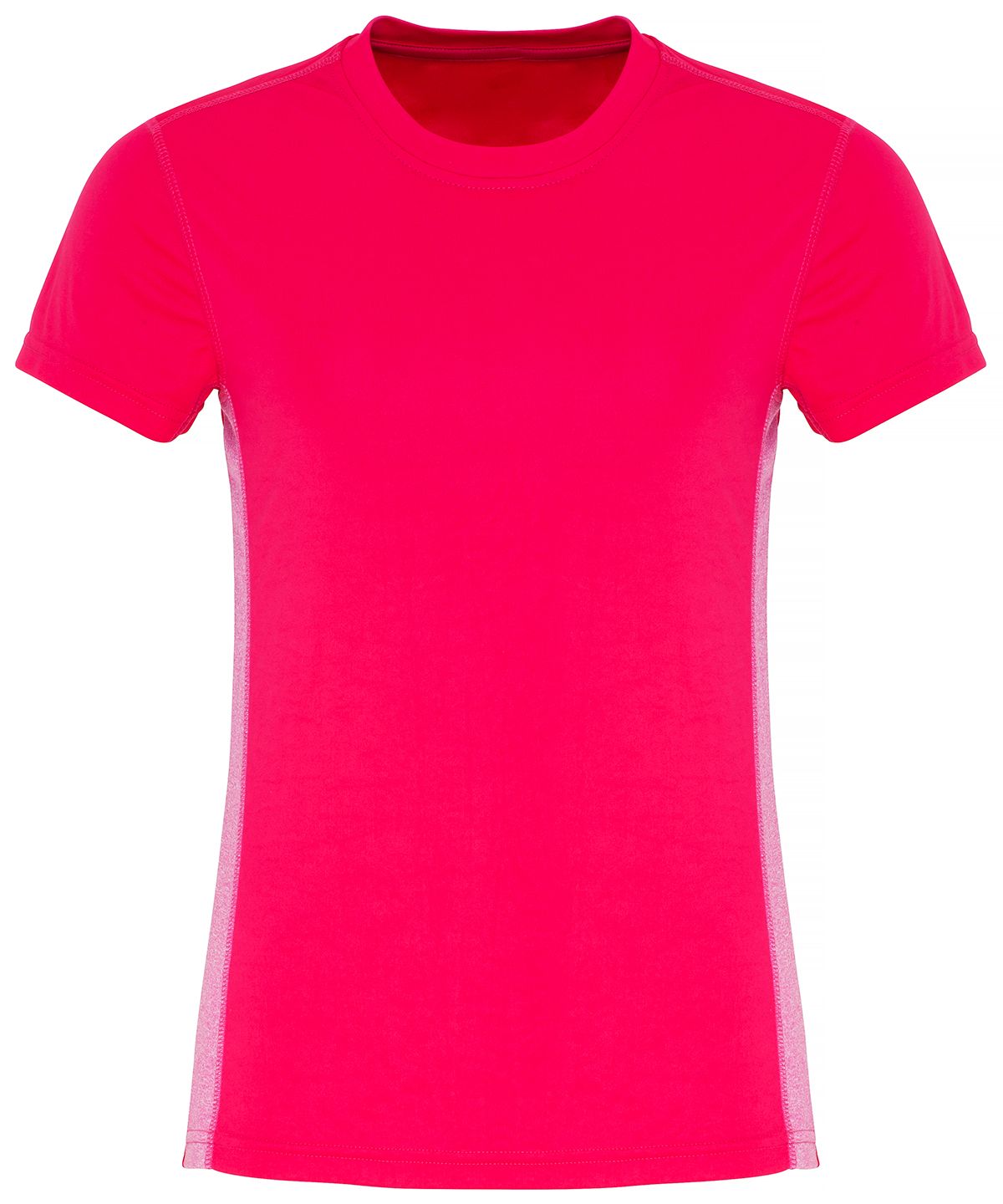 Tri Dri Women'S Contrast Panel Performance T-Shirt - TR048