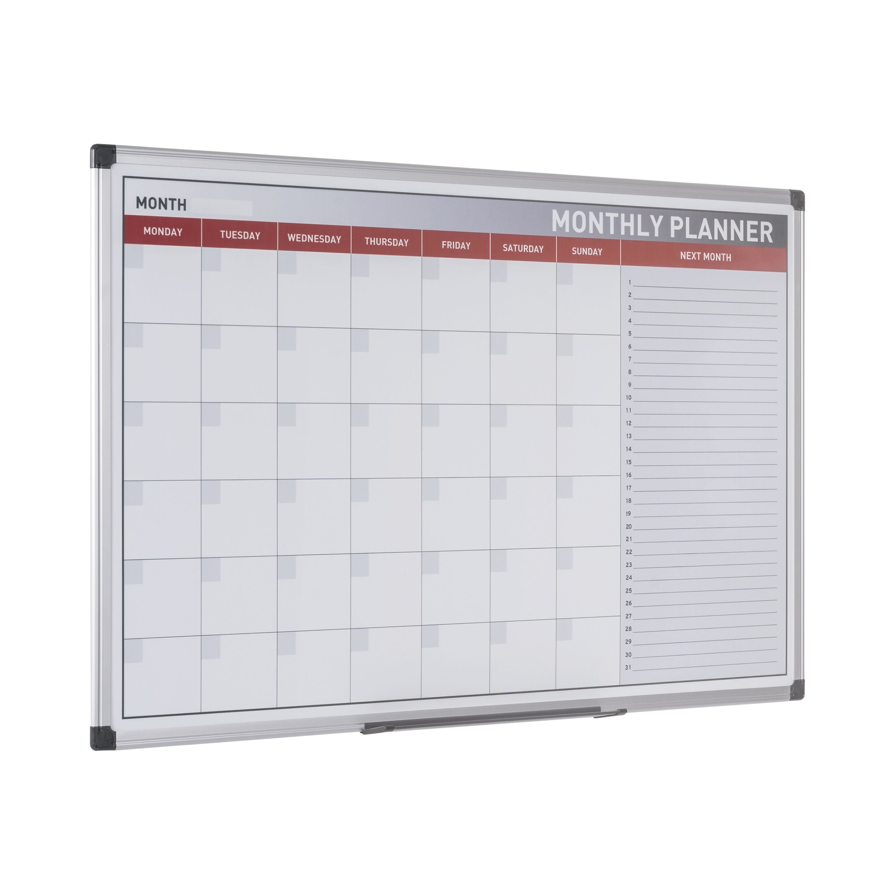 Bi-office Maya Magnetic Month Planner 90x60cm Ga0336170