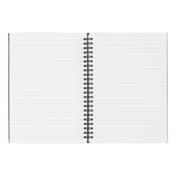 5 Star Office Twinbound Hardback A5 140pg Teal  (Pack of 5)