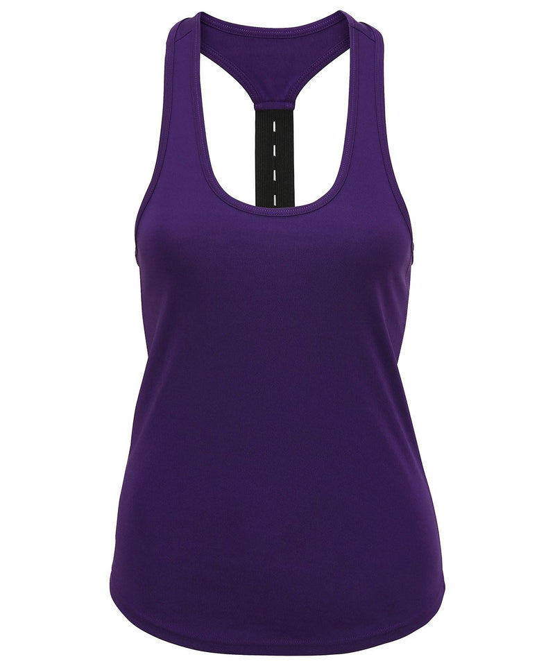Tri Dri Women's Performance Strap Back Vest - TR027
