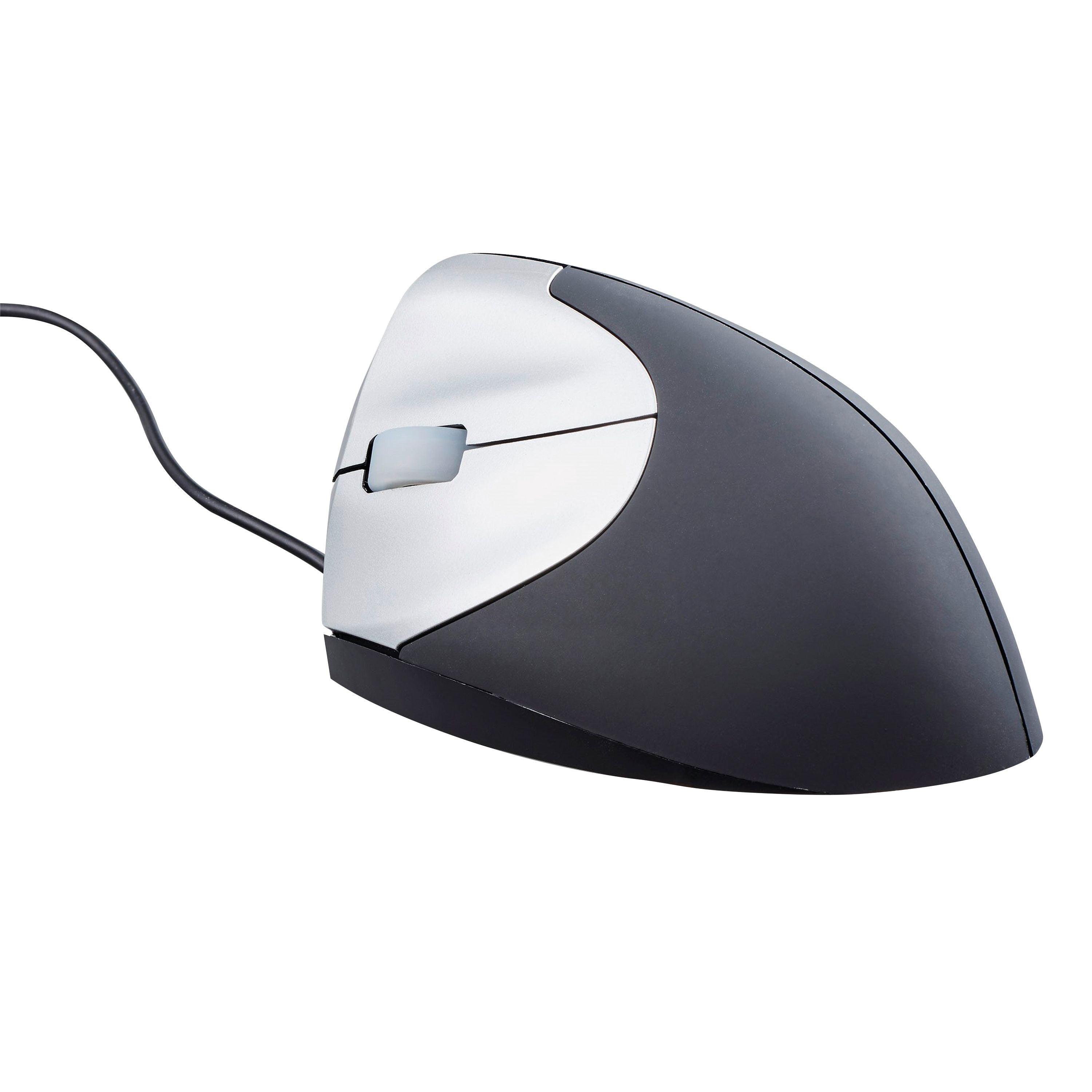 Bakkerelkhuizen Handshake Vertical Wired Left Handed Mouse Black Bnesrml