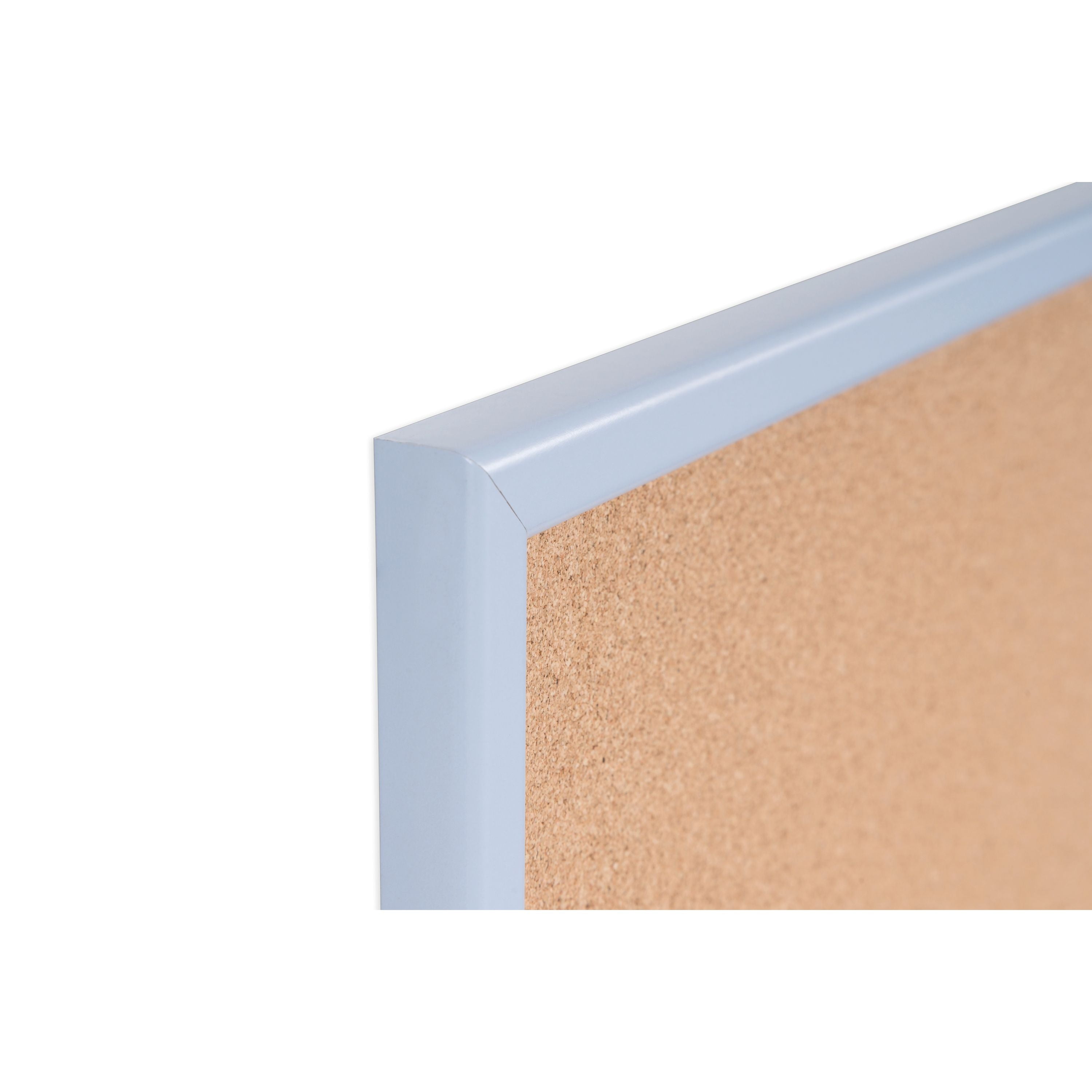 Bi-office Pastel Cork Noticeboard Blue Frame 600x400mm Mc030011981