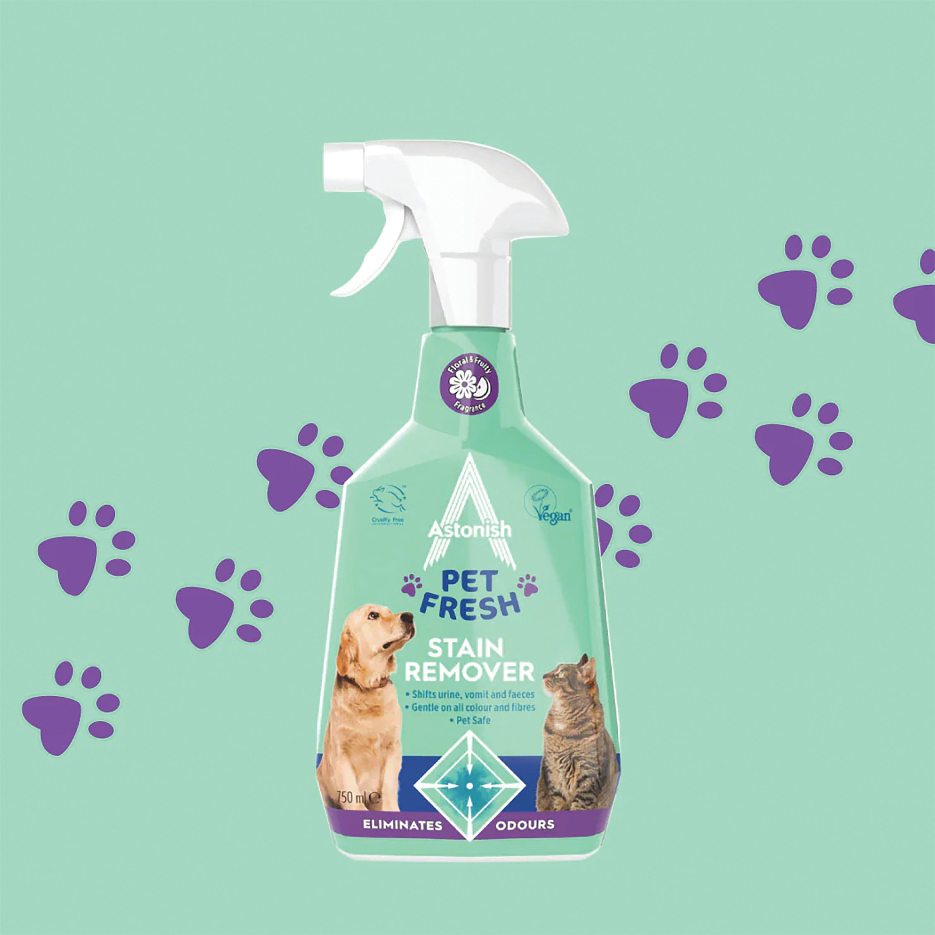 Astonish Pet Fresh Stain Remover 750ml – (Pack of 12)