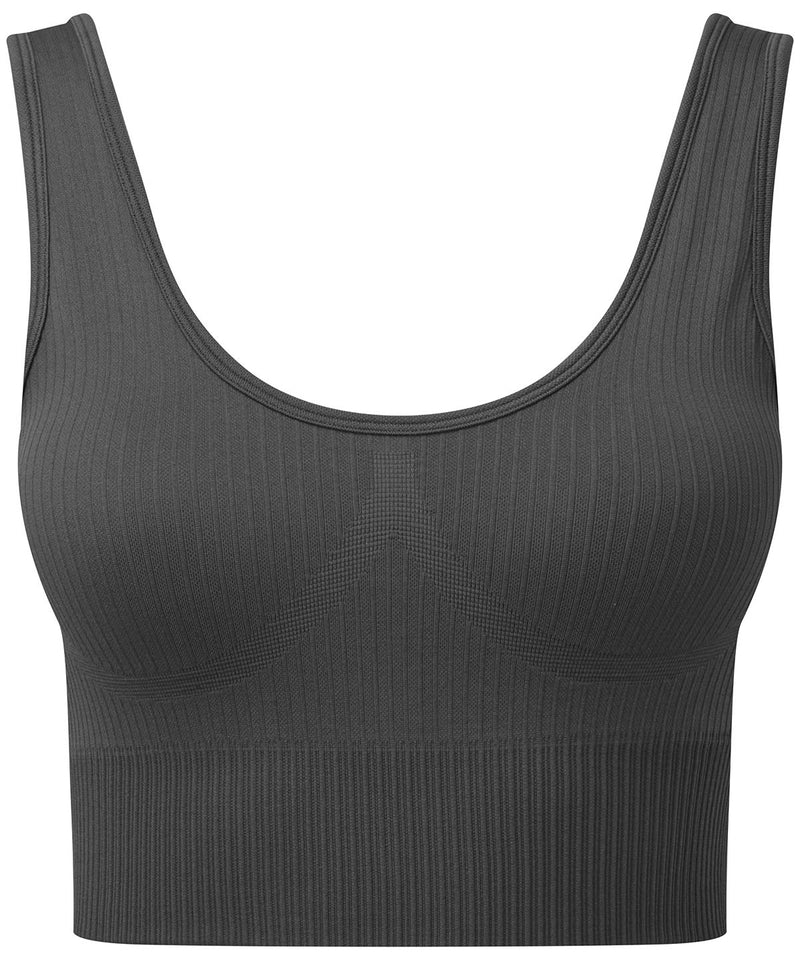 Tri Dri Women's Ribbed Seamless 3D Fit Multi-Sport Bra - TR213