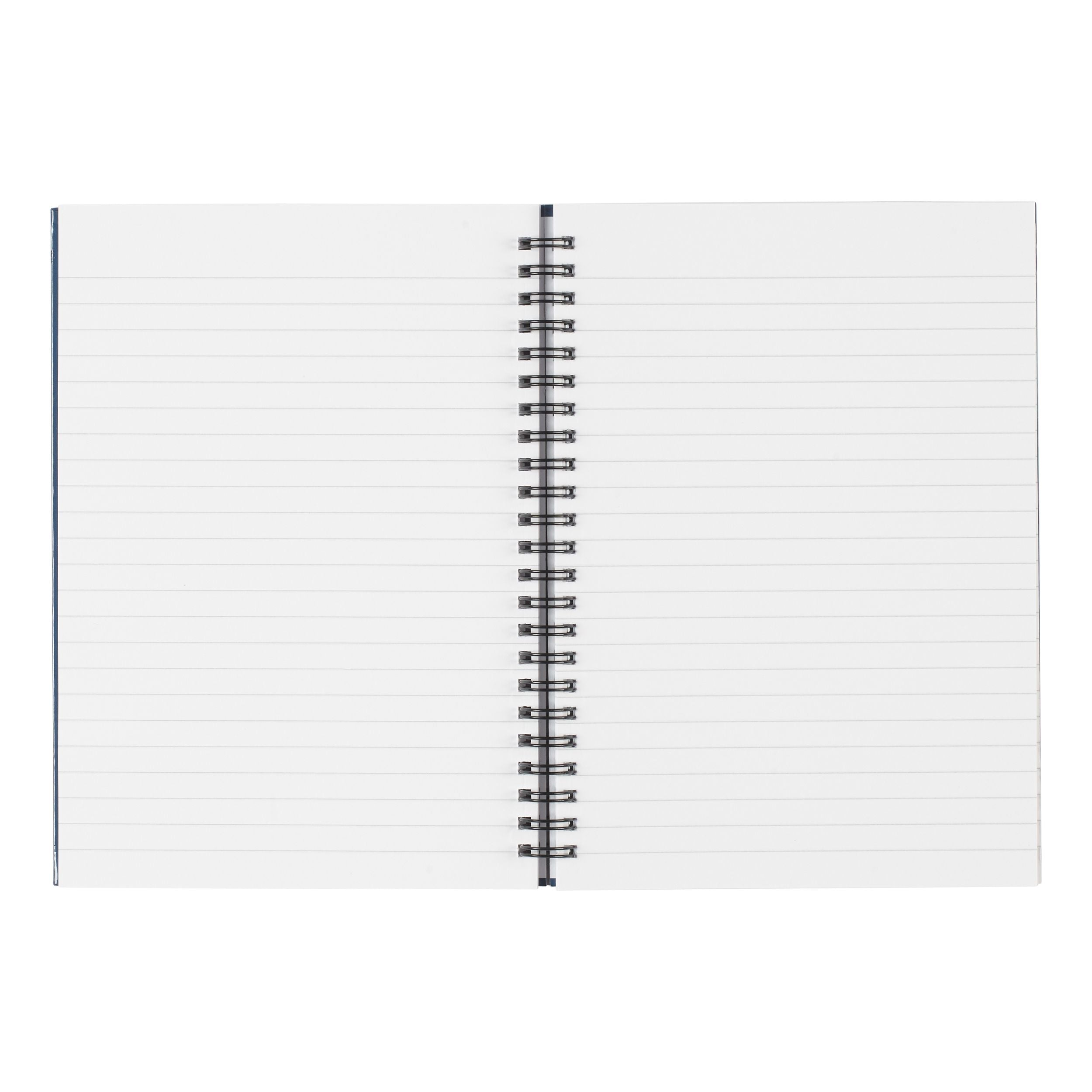 5 Star Office Twinbound Hardback A5 140pg Indigo – (Pack of 5)
