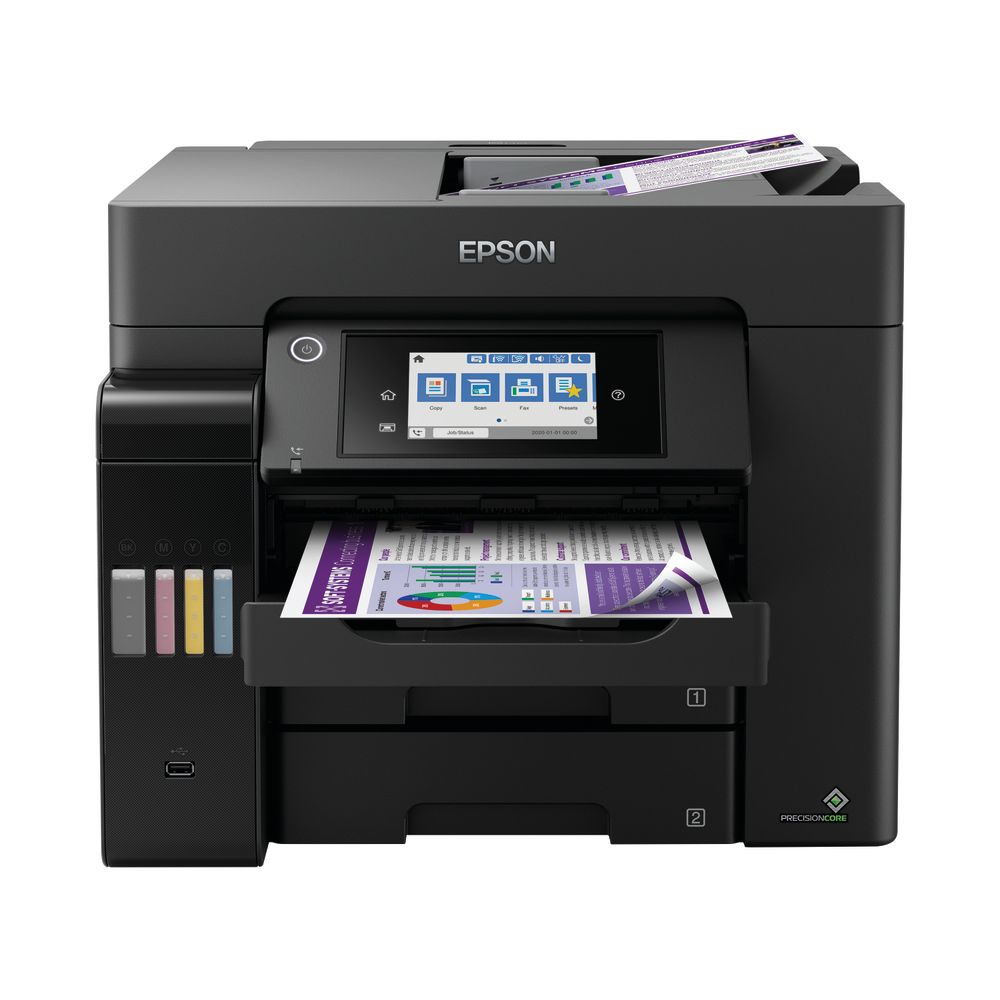 Epson Ecotank Et-5850 A4 Wireless Colour Inkjet Printer C11cj29401ca