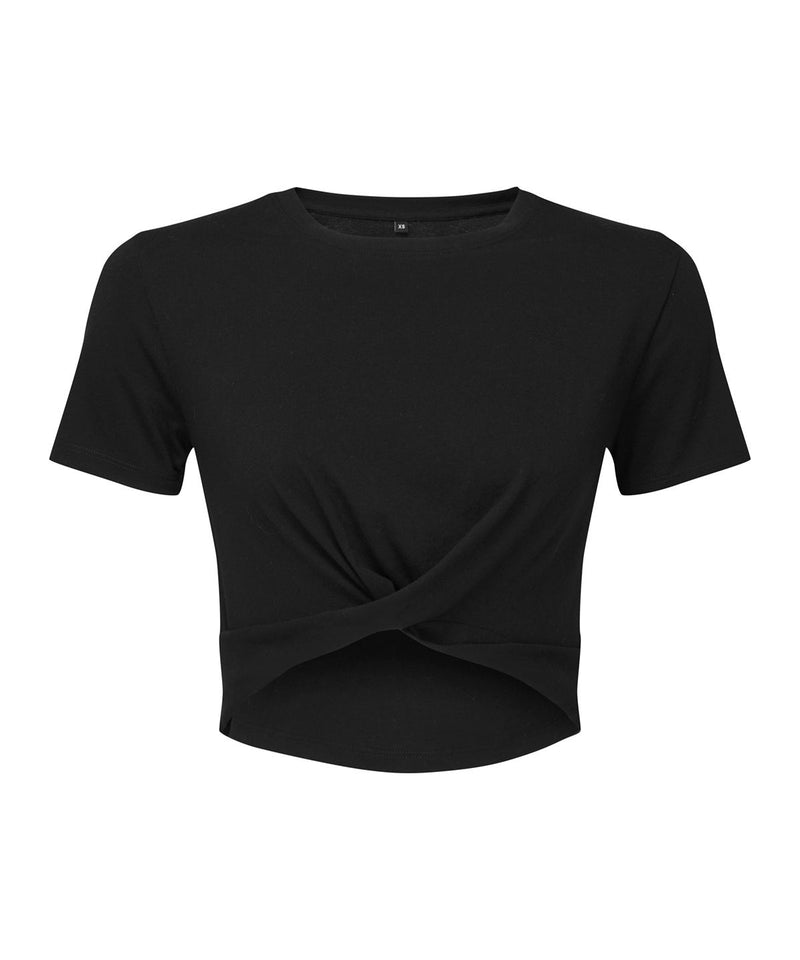 Tri Dri Womens Twist Crop Top - TR068